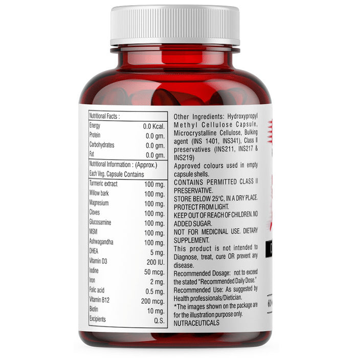 Ethicare Remedies Painja Pain Relief Vegetarian Capsule