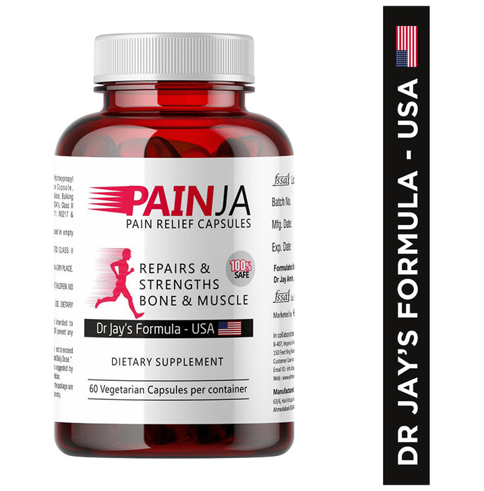 Ethicare Remedies Painja Pain Relief Vegetarian Capsule