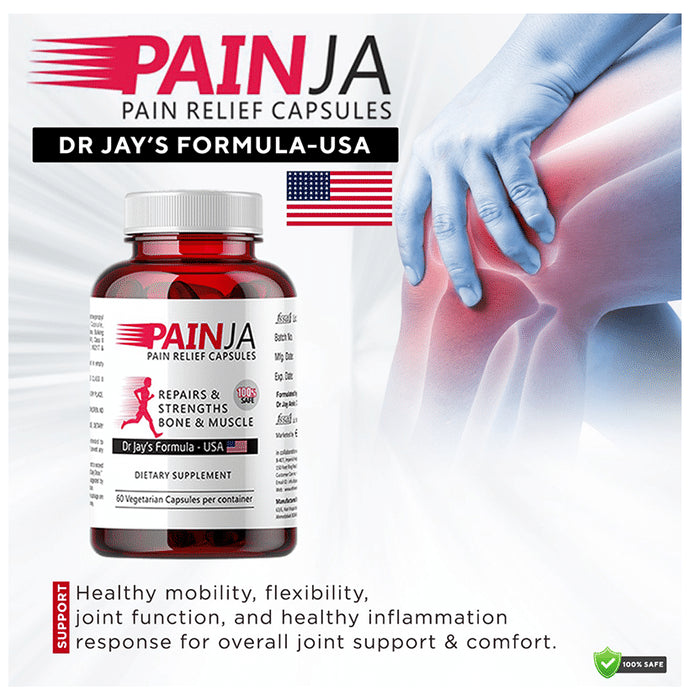 Ethicare Remedies Painja Pain Relief Vegetarian Capsule