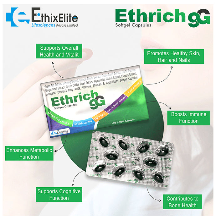 Ethixelite EthRich 9G Softgel Capsule