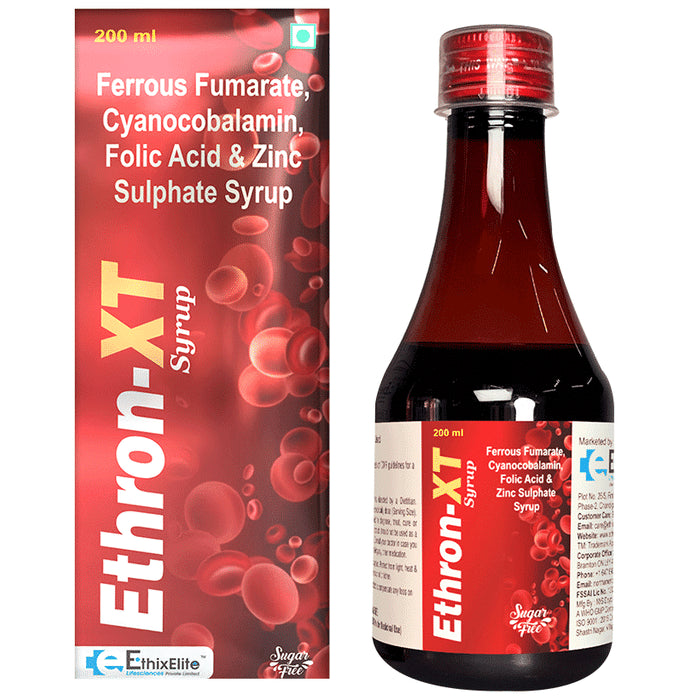 Ethixelite Ethron-XT Syrup Sugar Free - Classic Derma