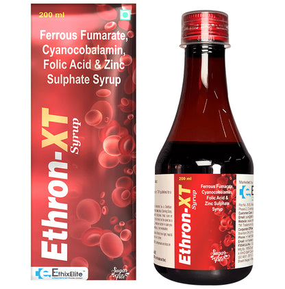Ethixelite Ethron-XT Syrup Sugar Free - Classic Derma