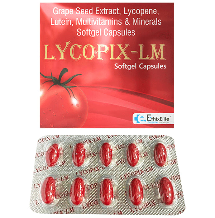 Ethixelite Lycopix - LM Softgel Capsule - Classic Derma