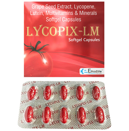 Ethixelite Lycopix - LM Softgel Capsule - Classic Derma