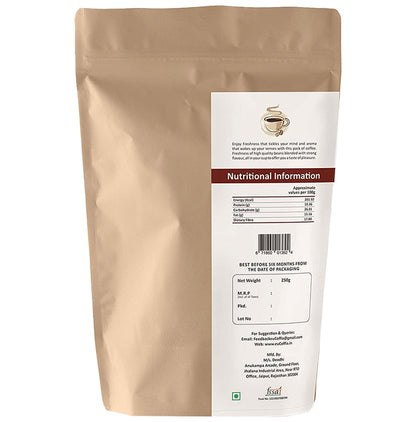 Eucoffia 100% Arabica Roasted Coffee Beans Medium Dark Roast French Press