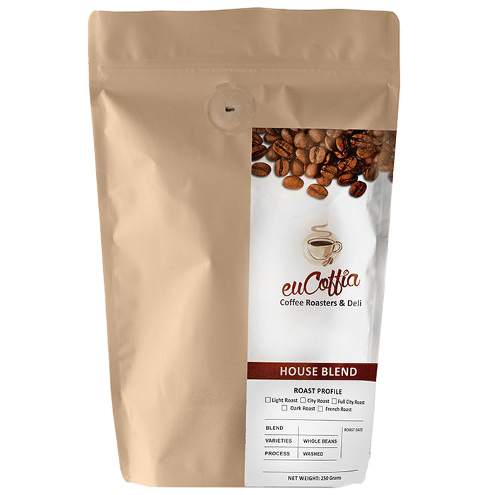 Eucoffia 100% Arabica Roasted Coffee Powder Medium Dark Roast Commerical Espresso - Classic Derma