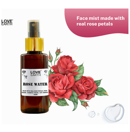 Love Earth Rose Water Face Mist