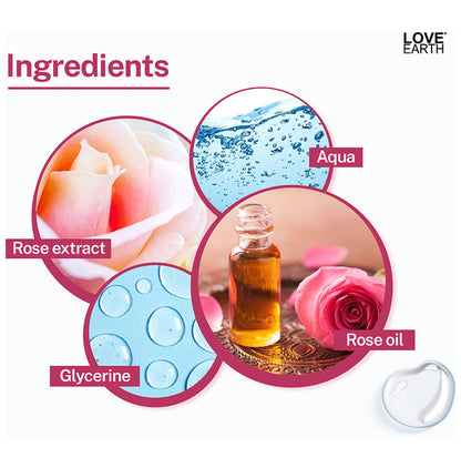 Love Earth Rose Water Face Mist