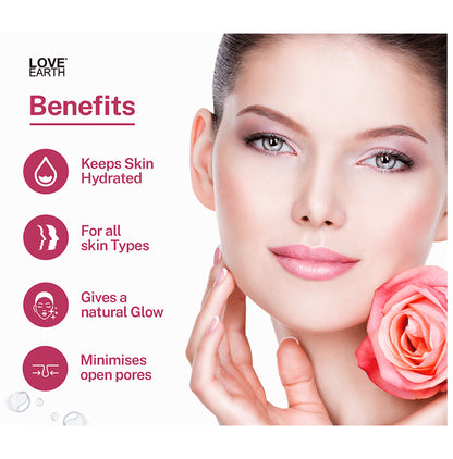 Love Earth Rose Water Face Mist