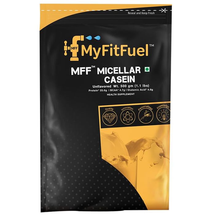 MyFitFuel Micellar Casein Powder Unflavoured - Classic Derma