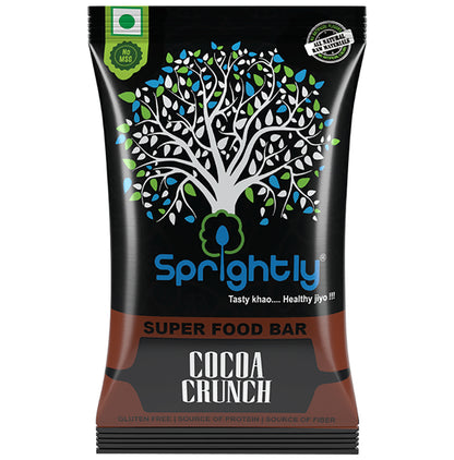 Sprightly Cocoa Crunch Super Food Bar - Classic Derma
