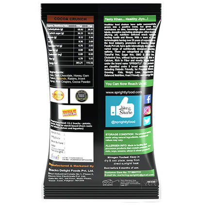 Sprightly Cocoa Crunch Super Food Bar