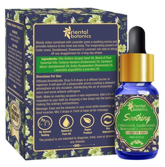 Oriental Botanics Soothing Aroma Therapy Diffuser Oil