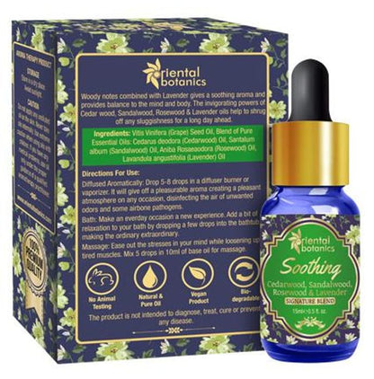 Oriental Botanics Soothing Aroma Therapy Diffuser Oil