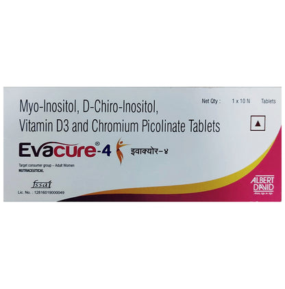 Evacure -4 Nutraceutical Tablet - Classic Derma