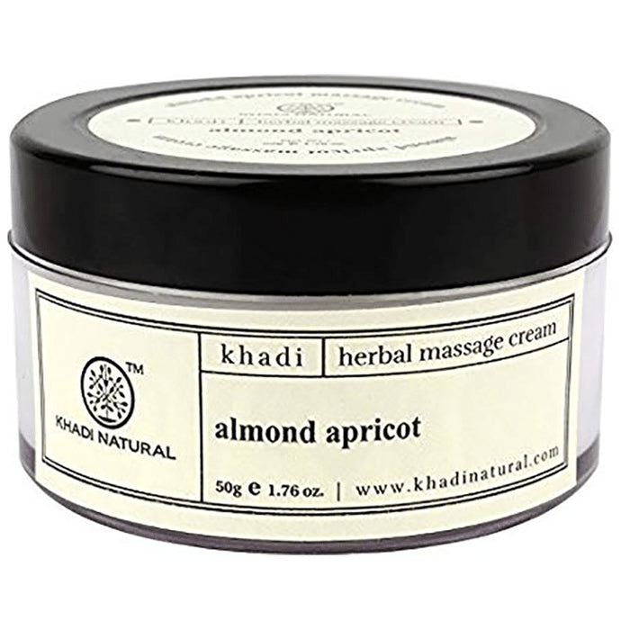Khadi Naturals Ayurvedic Almond & Apricot Massage Cream - Classic Derma