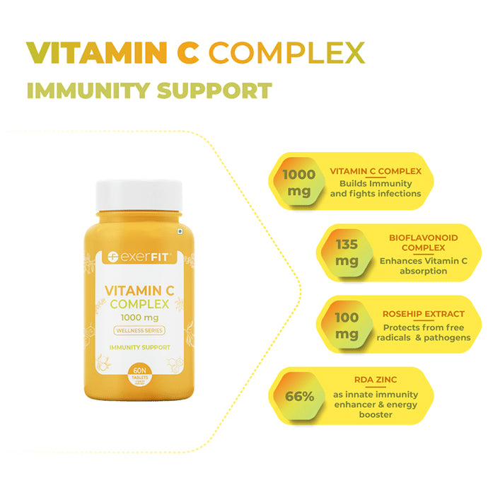Exerfit Vitamin C Complex 1000mg Tablet
