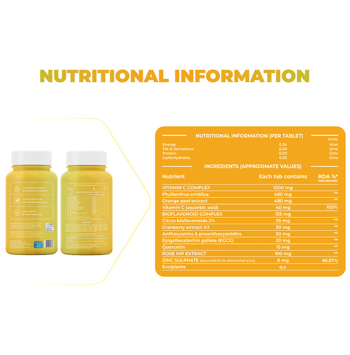 Exerfit Vitamin C Complex 1000mg Tablet