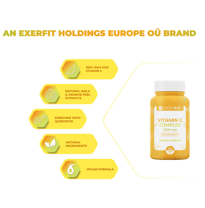 Exerfit Vitamin C Complex 1000mg Tablet