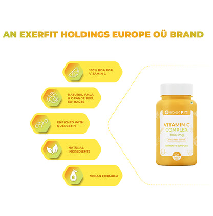 Exerfit Vitamin C Complex 1000mg Tablet