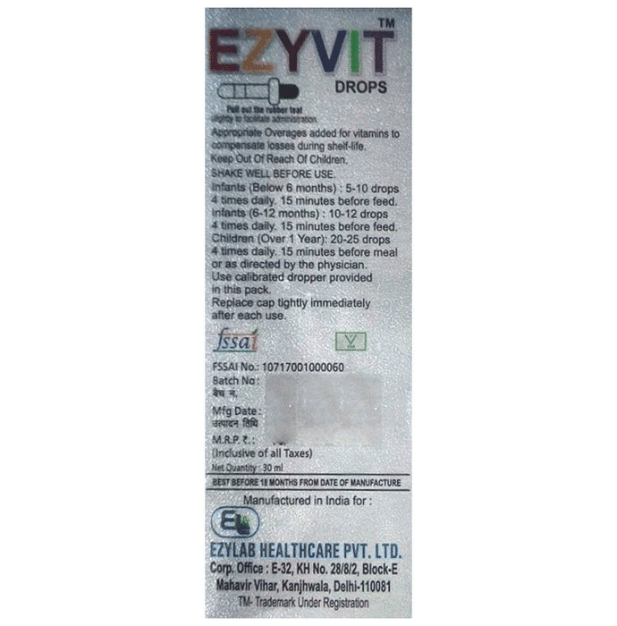 Ezyvit Oral Drops