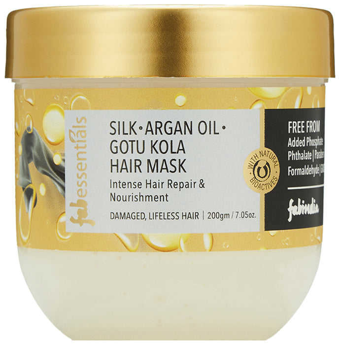 Fabessentials Silk, Argan Oil and Gotu Kola Hair Mask - Classic Derma