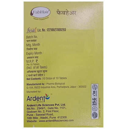 FabHair Tablet