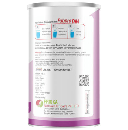 Fabpro-DM Powder Sugar Free Vanilla
