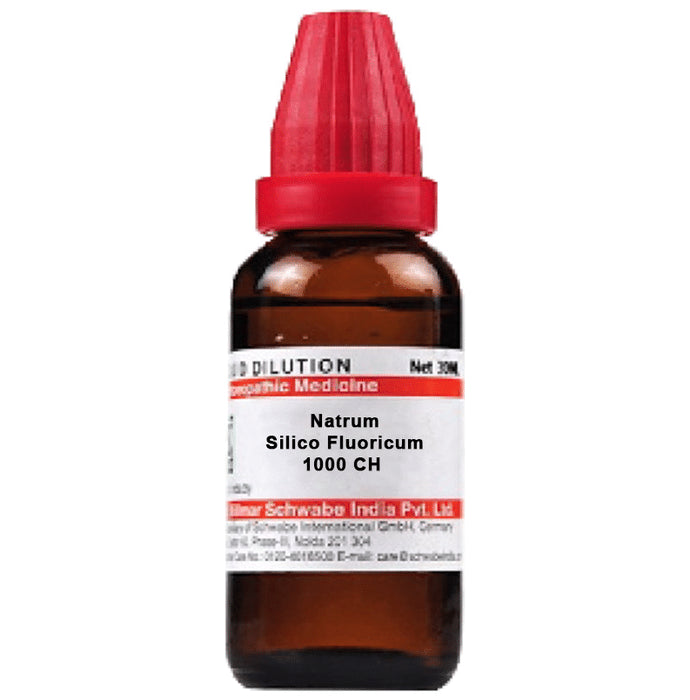 Dr Willmar Schwabe India Natrum Silico Fluoricum Dilution 1000 CH - Classic Derma