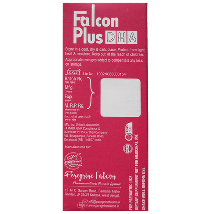 Falcon Plus DHA Oral Drops Mango