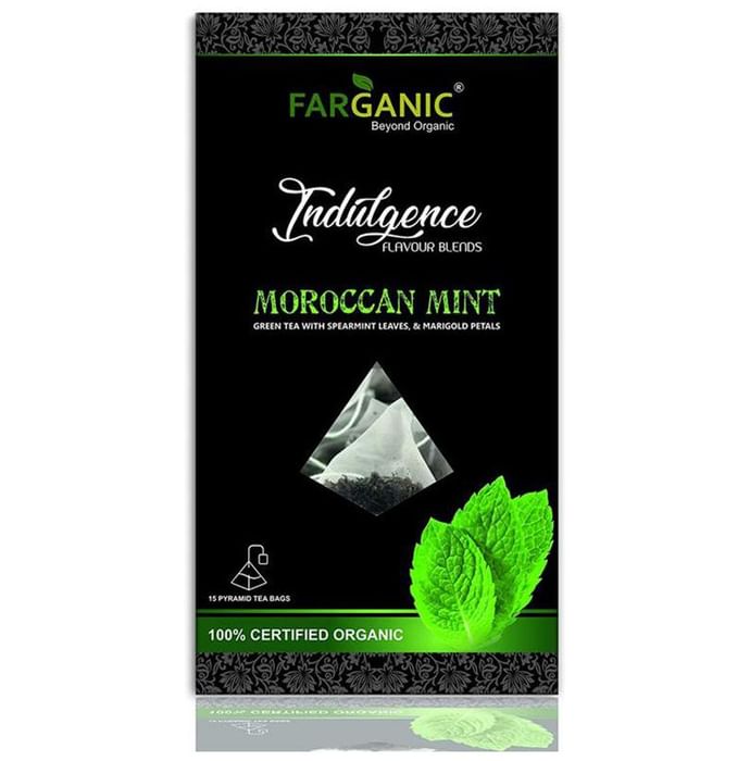 Farganic Indulgence Flavour Blends Moroccan Mint - Classic Derma
