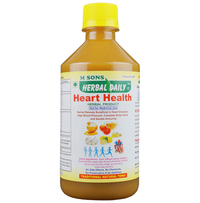 Herbal Daily Heart Health Syrup - Classic Derma