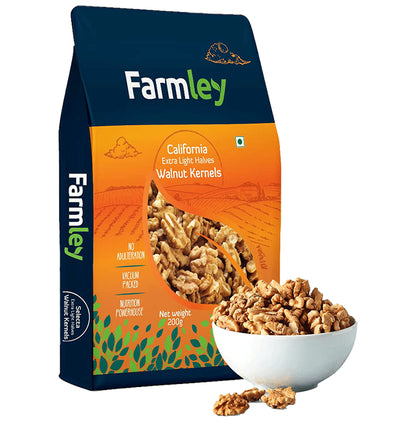 Farmley California Extra Light Halves Walnut Kernels - Classic Derma