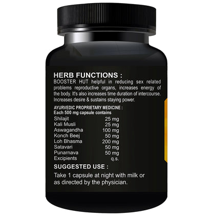 Fasczo Booster Hut 500mg Capsule