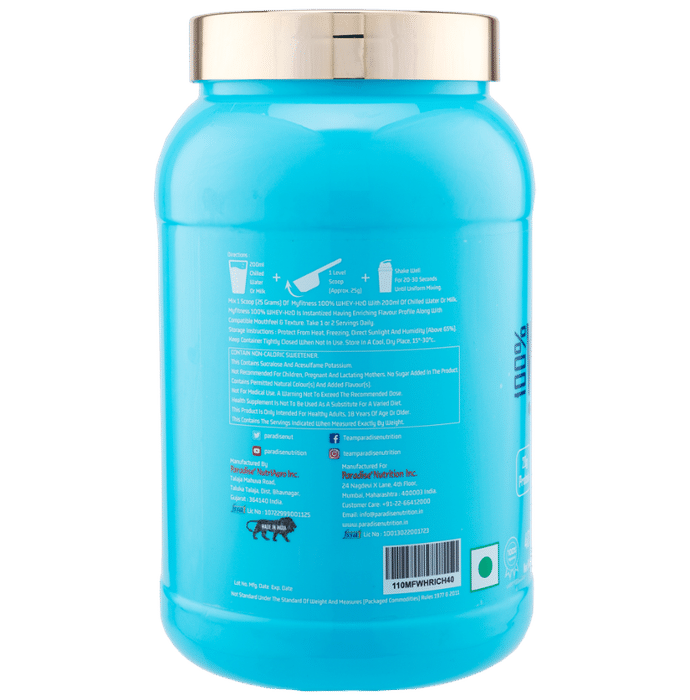 Myfitness 100% Whey-H2O Rich Chocolate