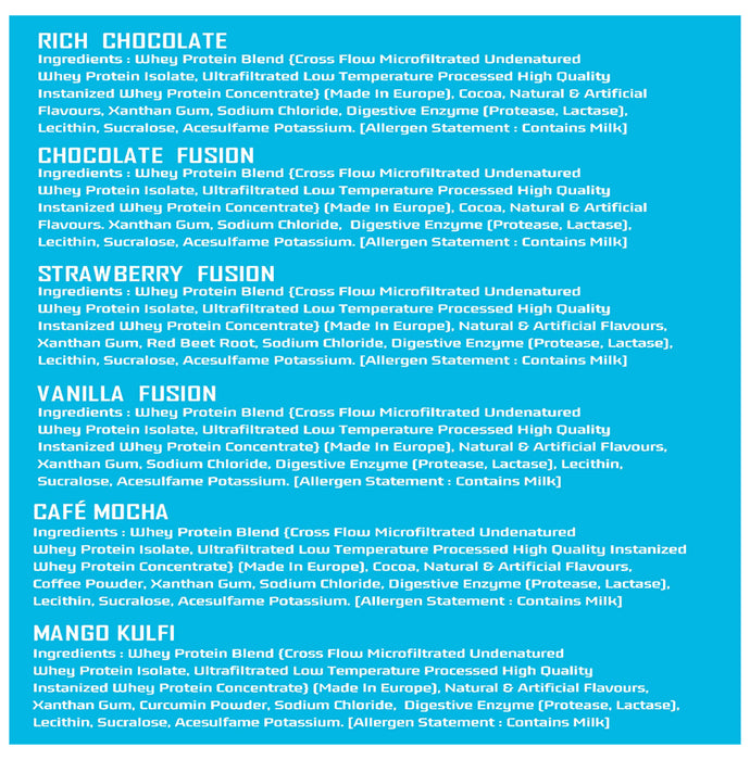 Myfitness 100% Whey-H2O Rich Chocolate