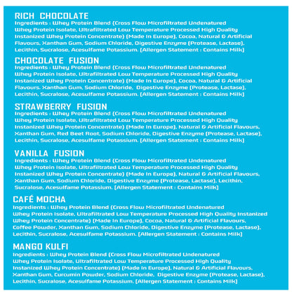 Myfitness 100% Whey-H2O Rich Chocolate