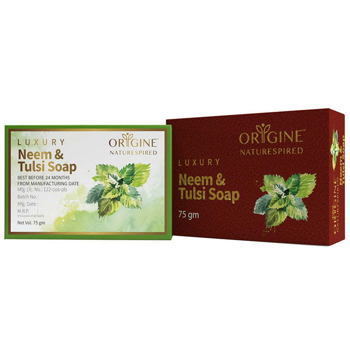 Origine Naturespired Luxury Neem and Tulsi Soap - Classic Derma