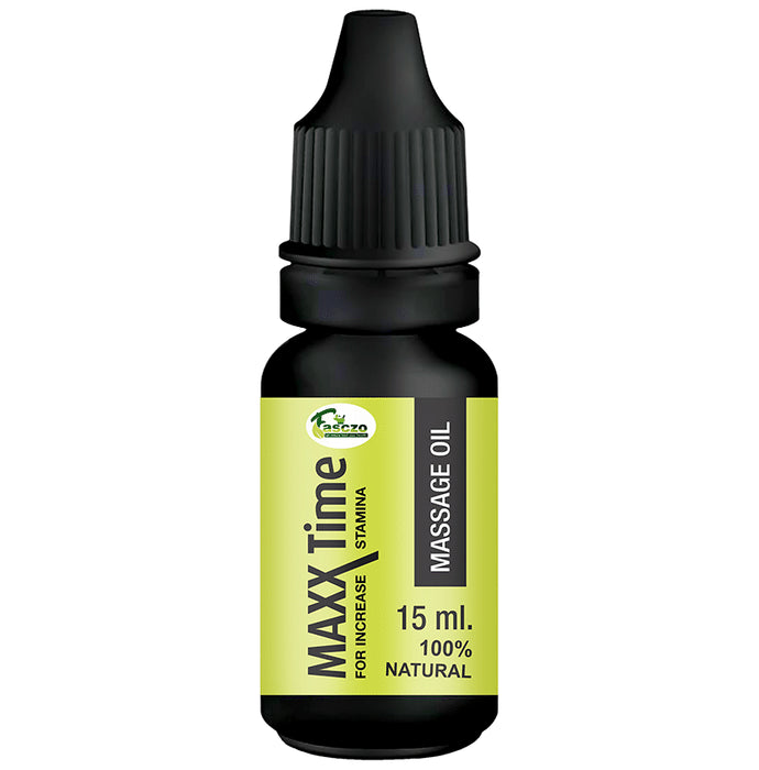 Fasczo Maxx Time for Increase Stamina Massage Oil - Classic Derma