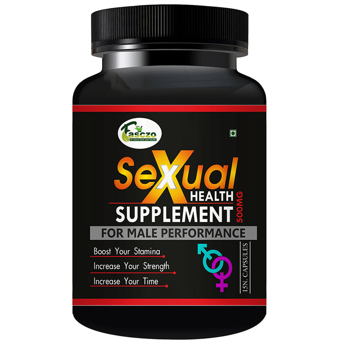 Fasczo Sexual Health Supplement 500mg Capsule - Classic Derma