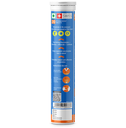 Fast&Up Cola Hydration Reload+Caffeine Effervescent Tablet