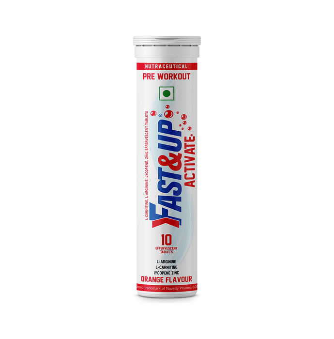 Fast&Up Combo Pack of Recover (20) & 2 Pack of Activate (10) Effervescent Tablet