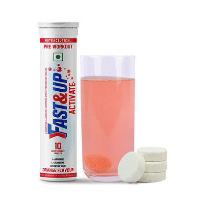 Fast&Up Combo Pack of Recover (20) & 2 Pack of Activate (10) Effervescent Tablet