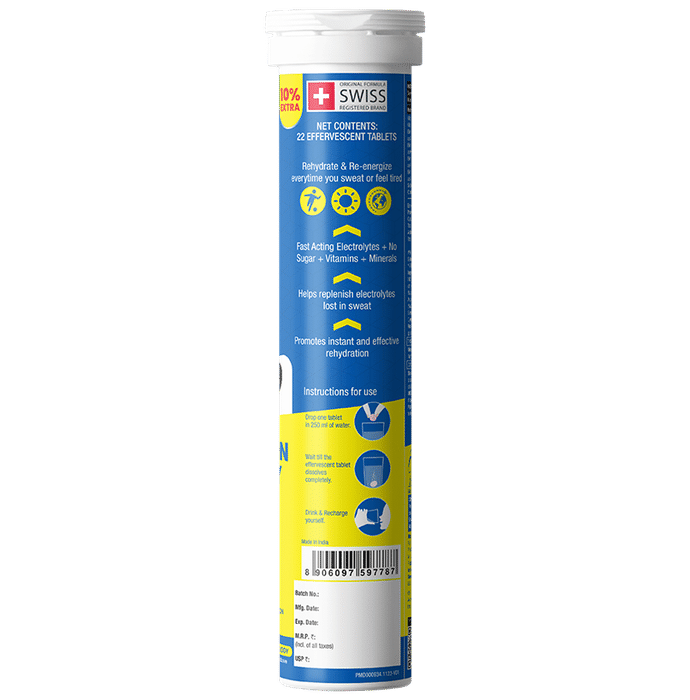 Buy Fast&Up Reload Instant Electrolytes Hydration & Energy Effervescent ...