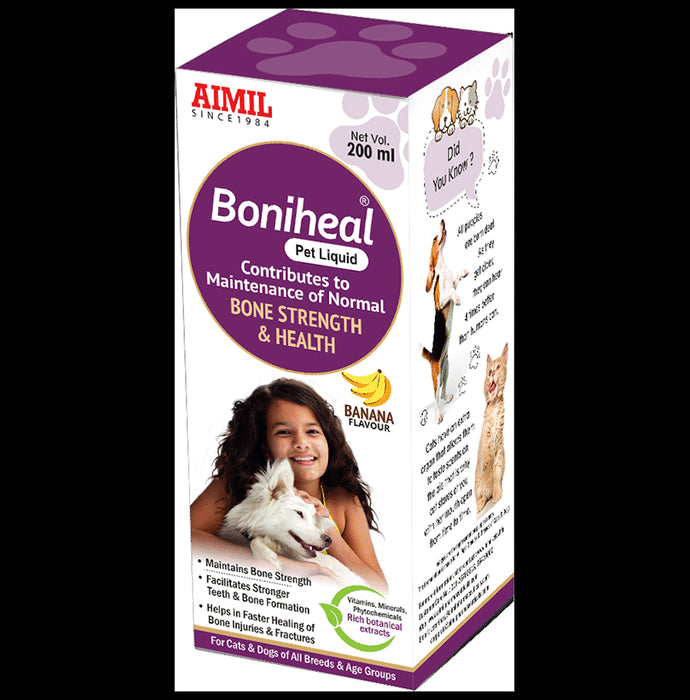 Aimil Pharmaceuticals Boniheal Pet Liquid Banana - Classic Derma