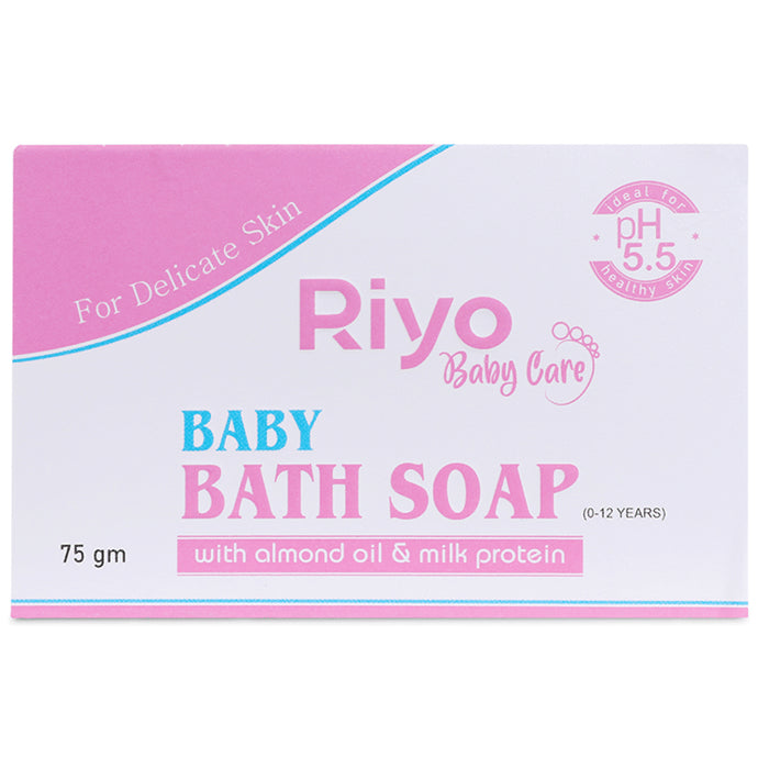 Baby Bath Soap With Almond Oil & Milk Protein - Classic Derma
