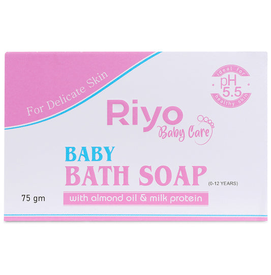 Baby Bath Soap With Almond Oil & Milk Protein - Classic Derma