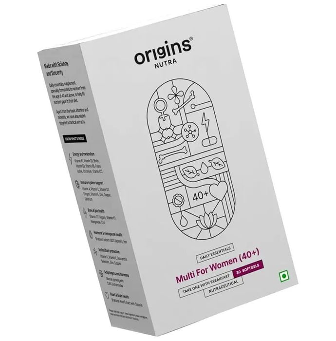 Origins Nutra 40+ Multivitamin Softgel for Women - Classic Derma