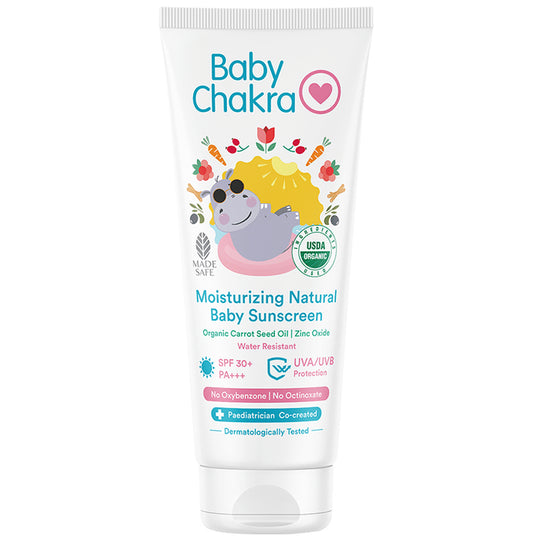Baby Chakra Moisturizing Natural Baby Sunscreen SPF 30+ - Classic Derma