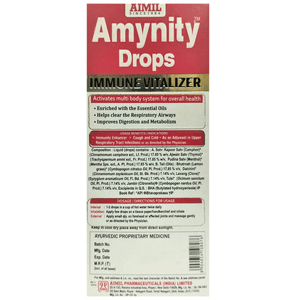Aimil Pharmaceuticals Amynity Immunity Booster Drop